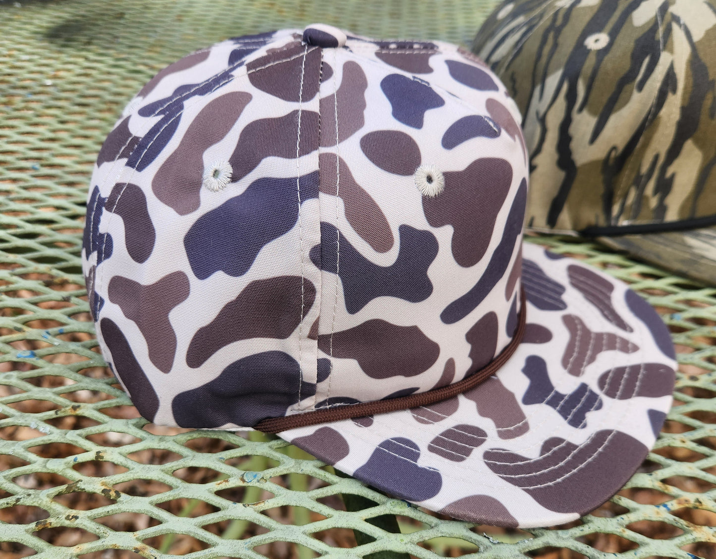 YOUTH Camo Hats - Old School and Bottomland