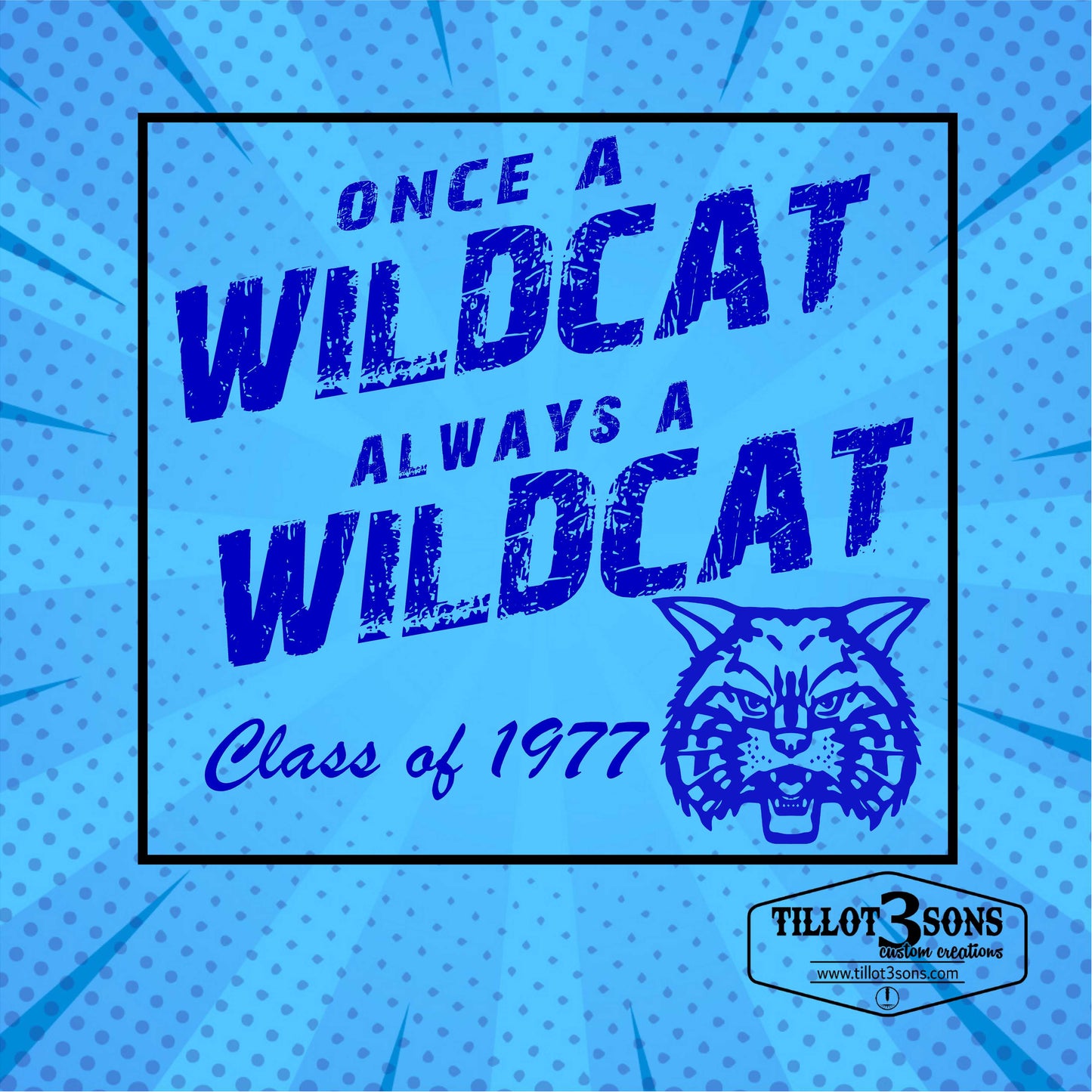 Woodmont Wildcat Alumni shirt - your class year added! image 1