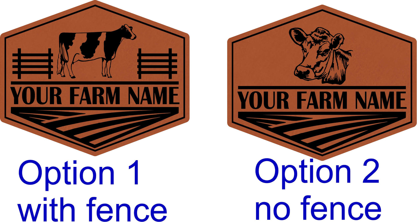 Farm Name & Livestock animal or other farm logo on a Richardson Trucker Hat image 3