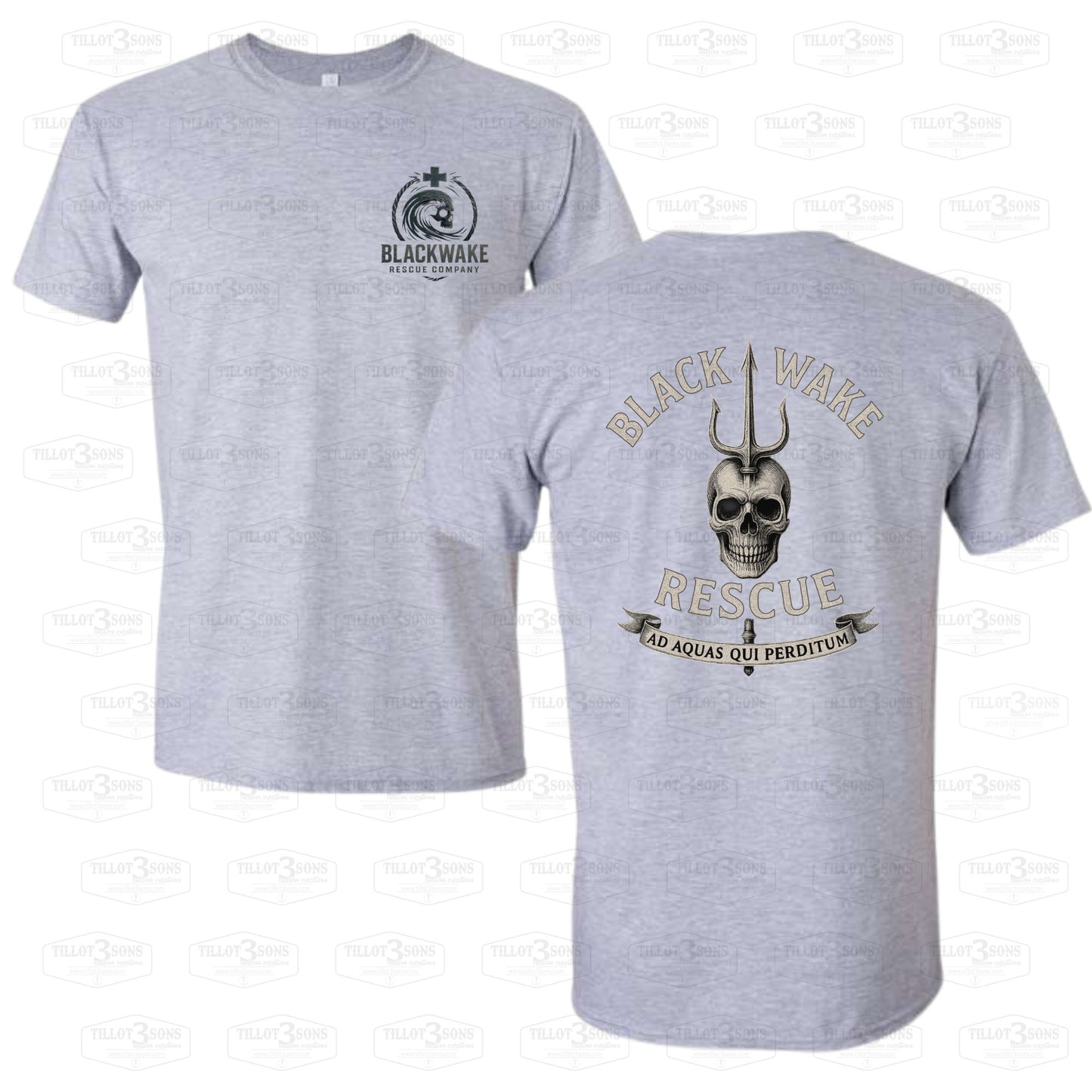 Black Wake Rescue t-shirt