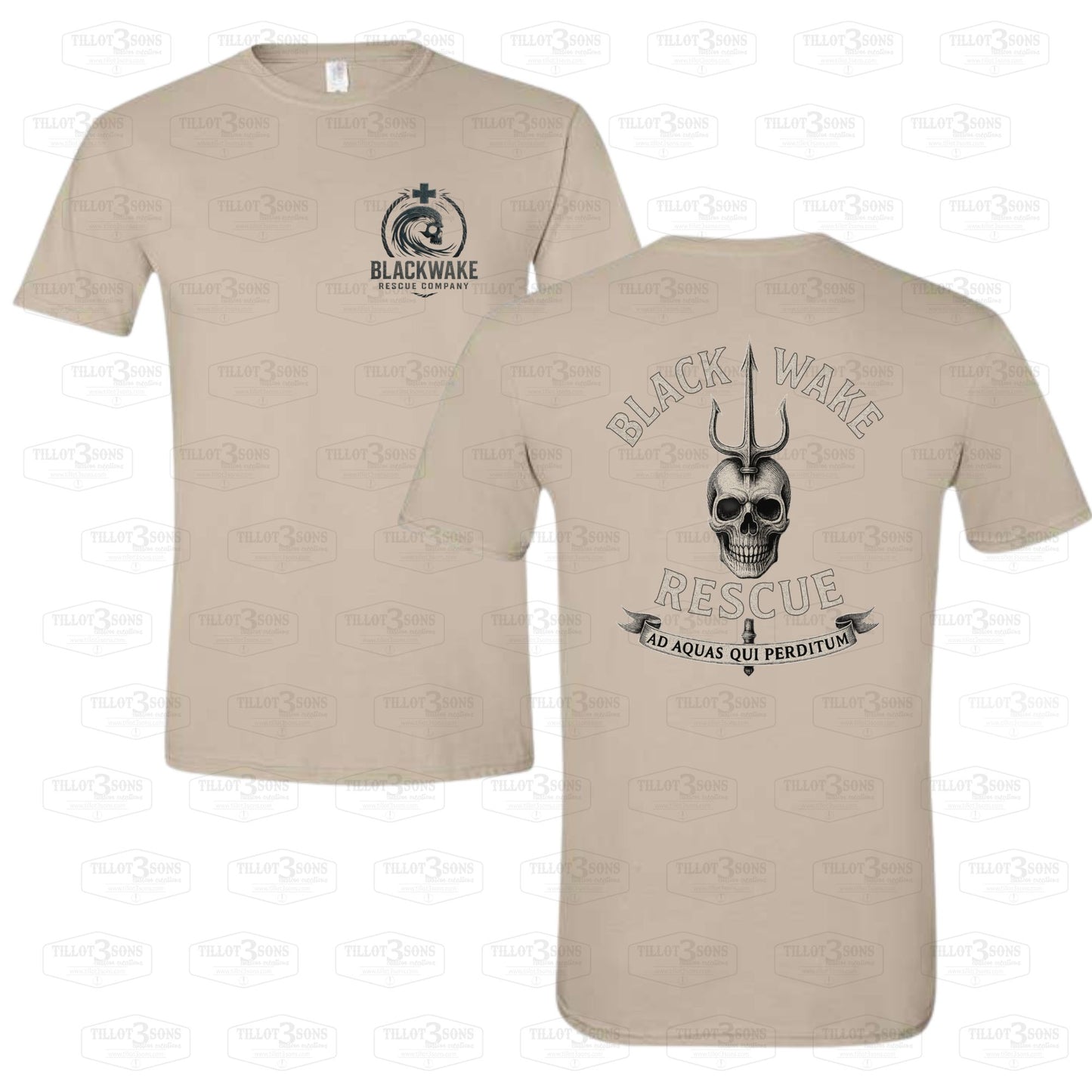 Black Wake Rescue t-shirt