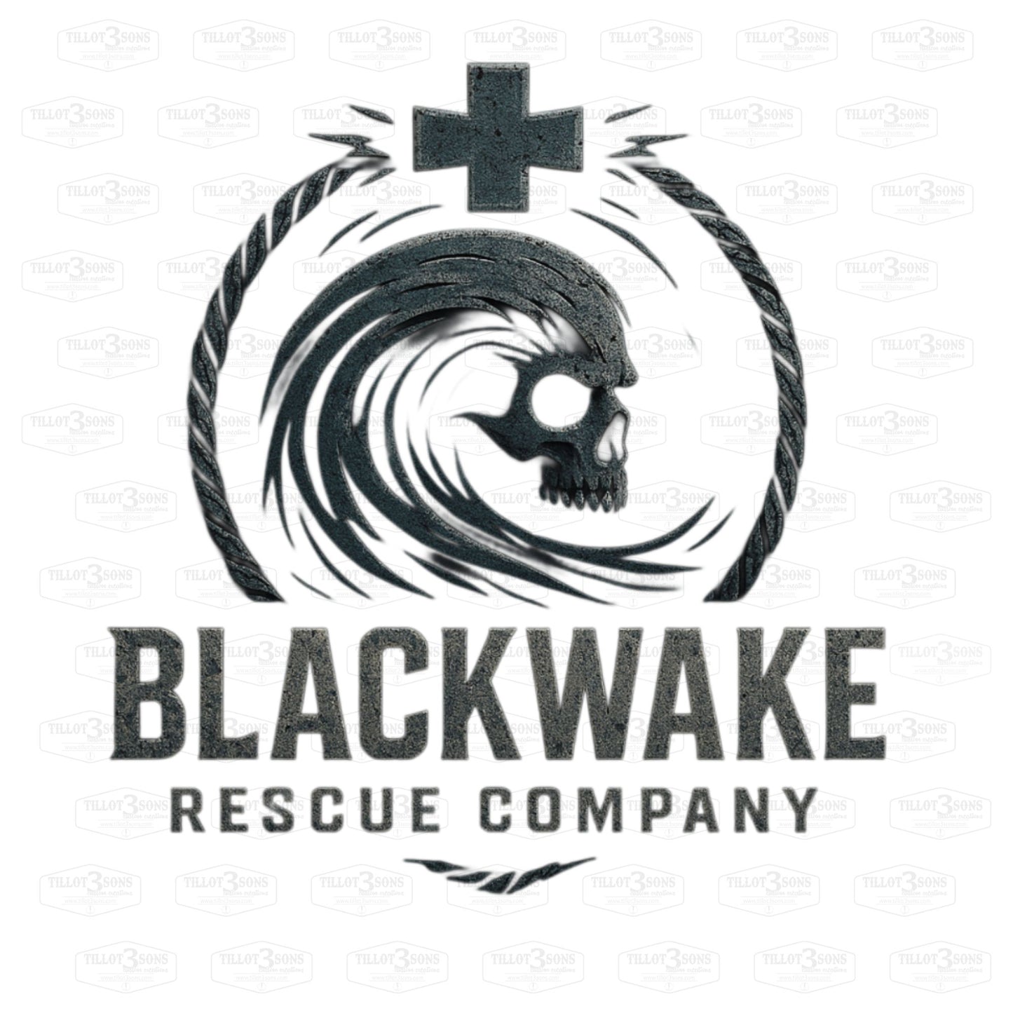 Black Wake Rescue t-shirt
