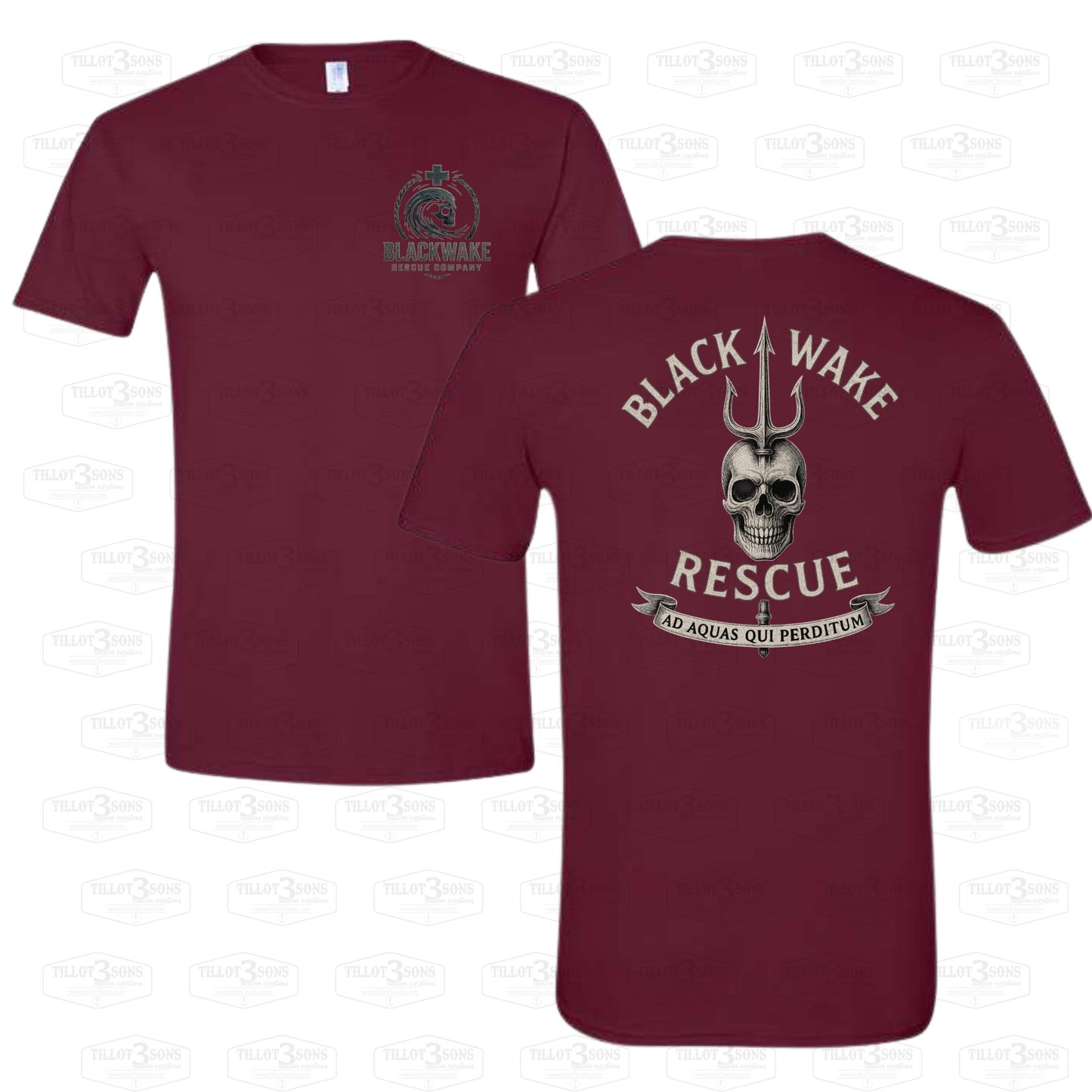 Black Wake Rescue t-shirt