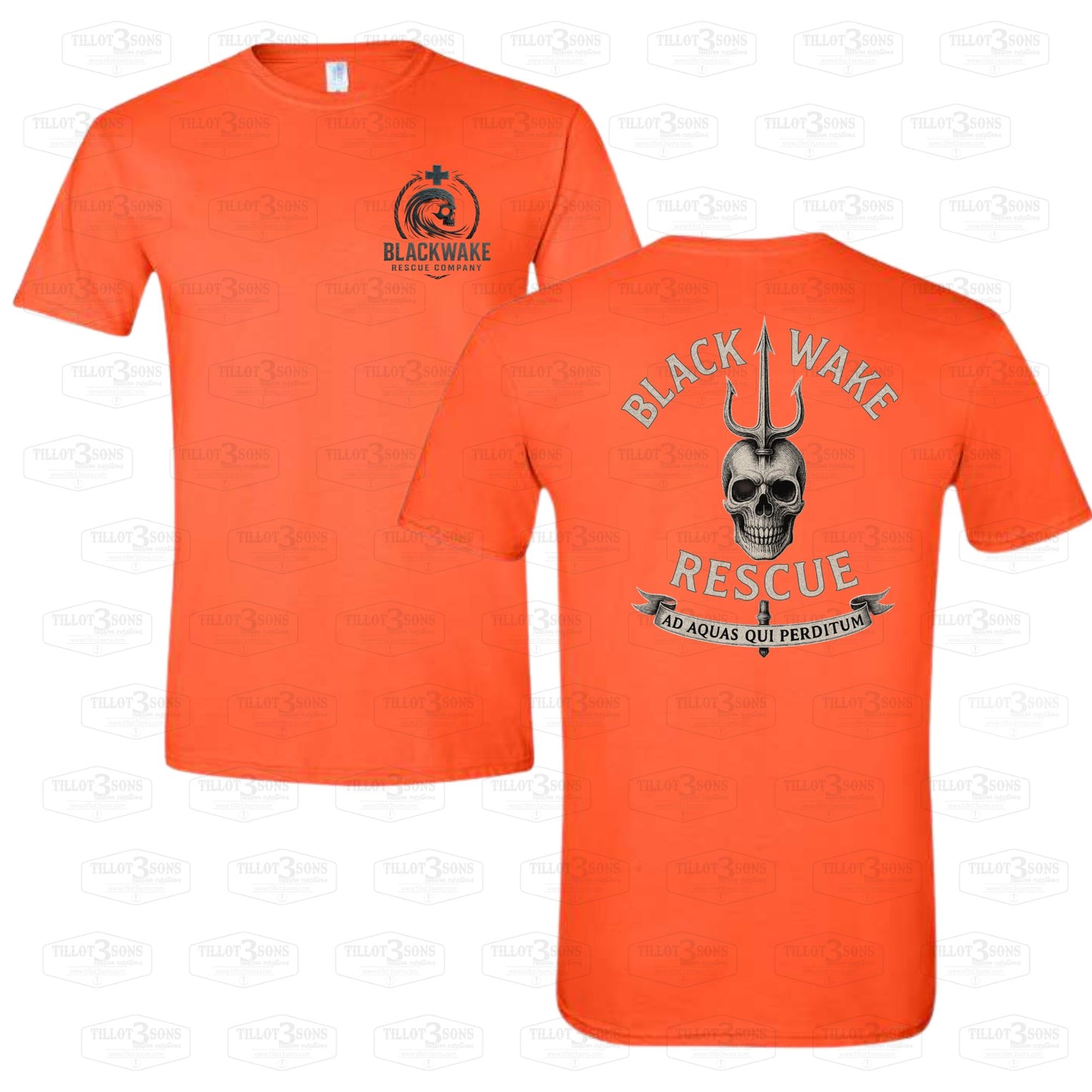 Black Wake Rescue t-shirt