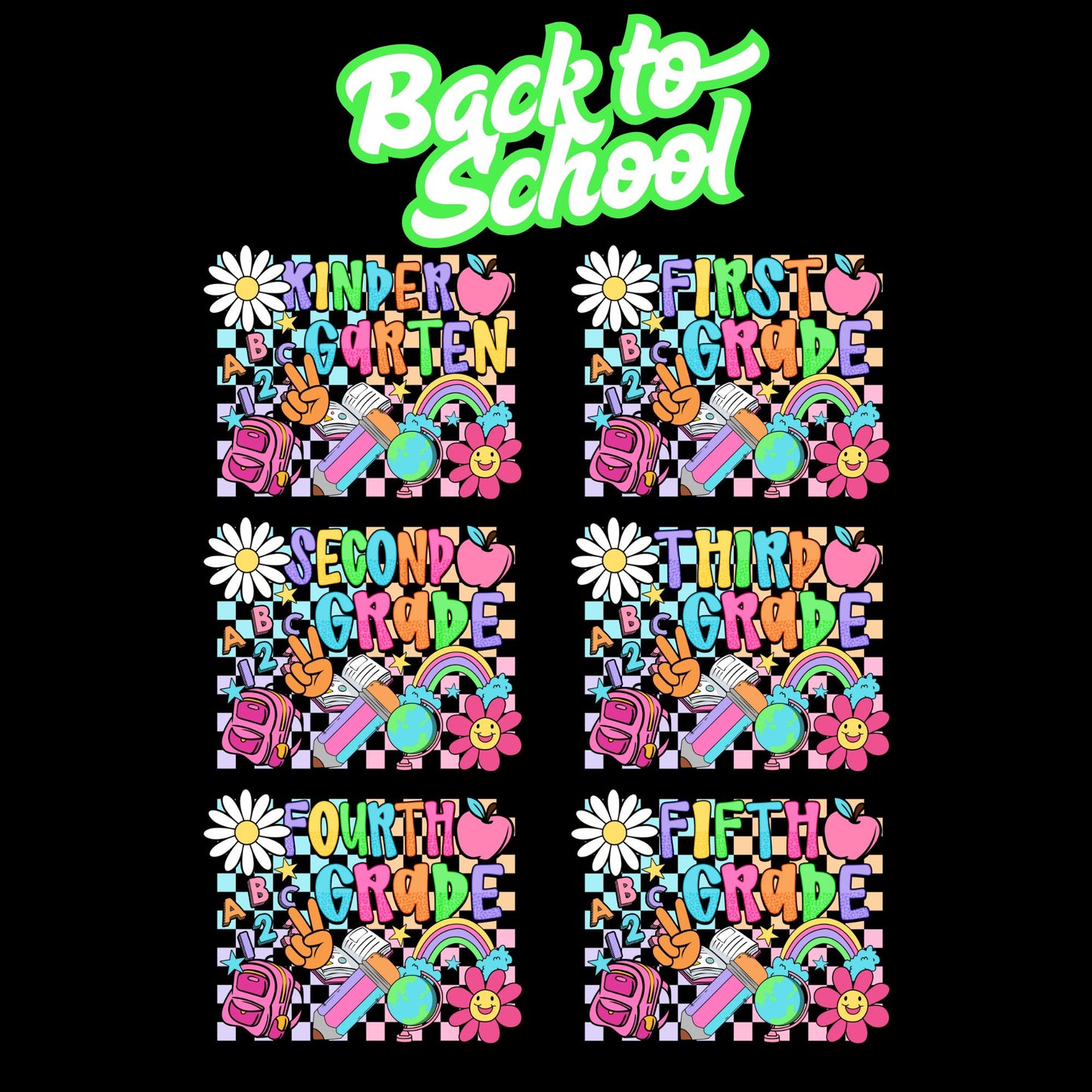 Back to School - Grade level shirts