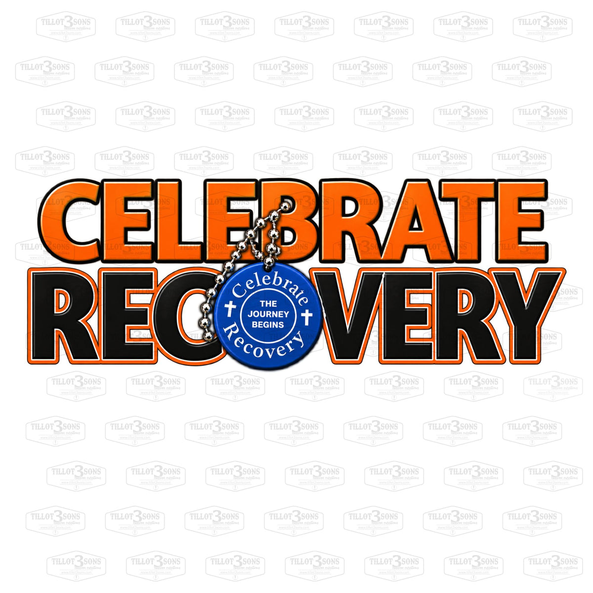 Celebrate Recovery with Blue Chip | T-shirt