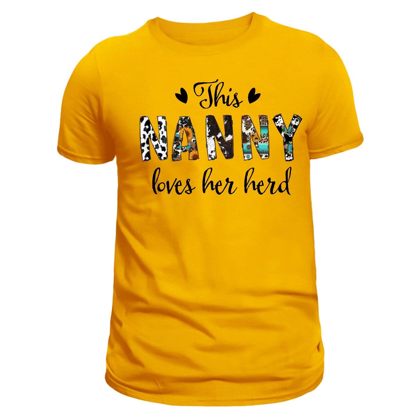 This Mama Loves Her Herd = T-shirt