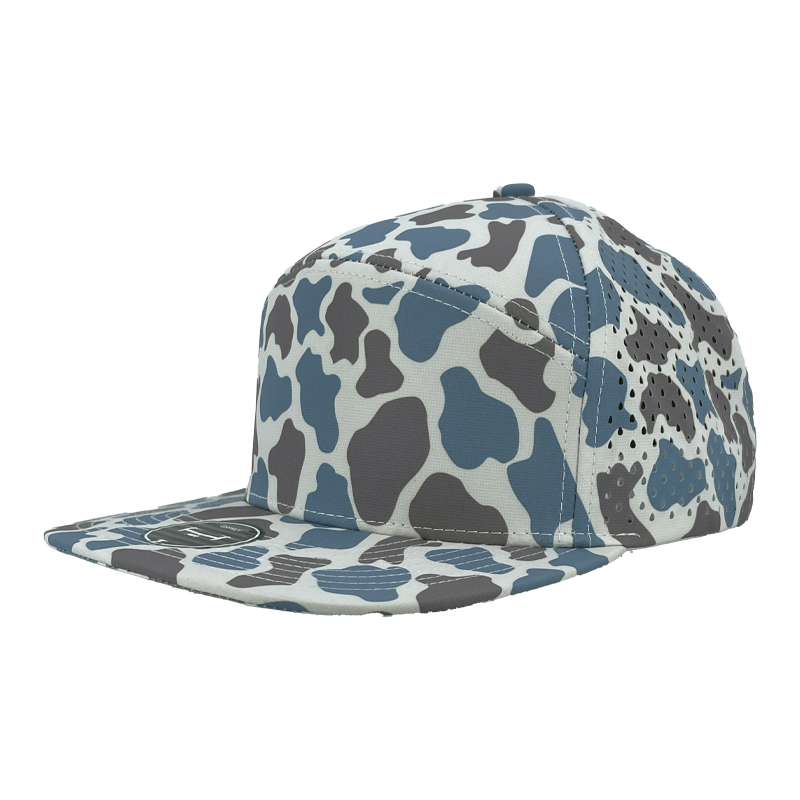 Zapped Osprey Camo hats with optional laser engraved patch