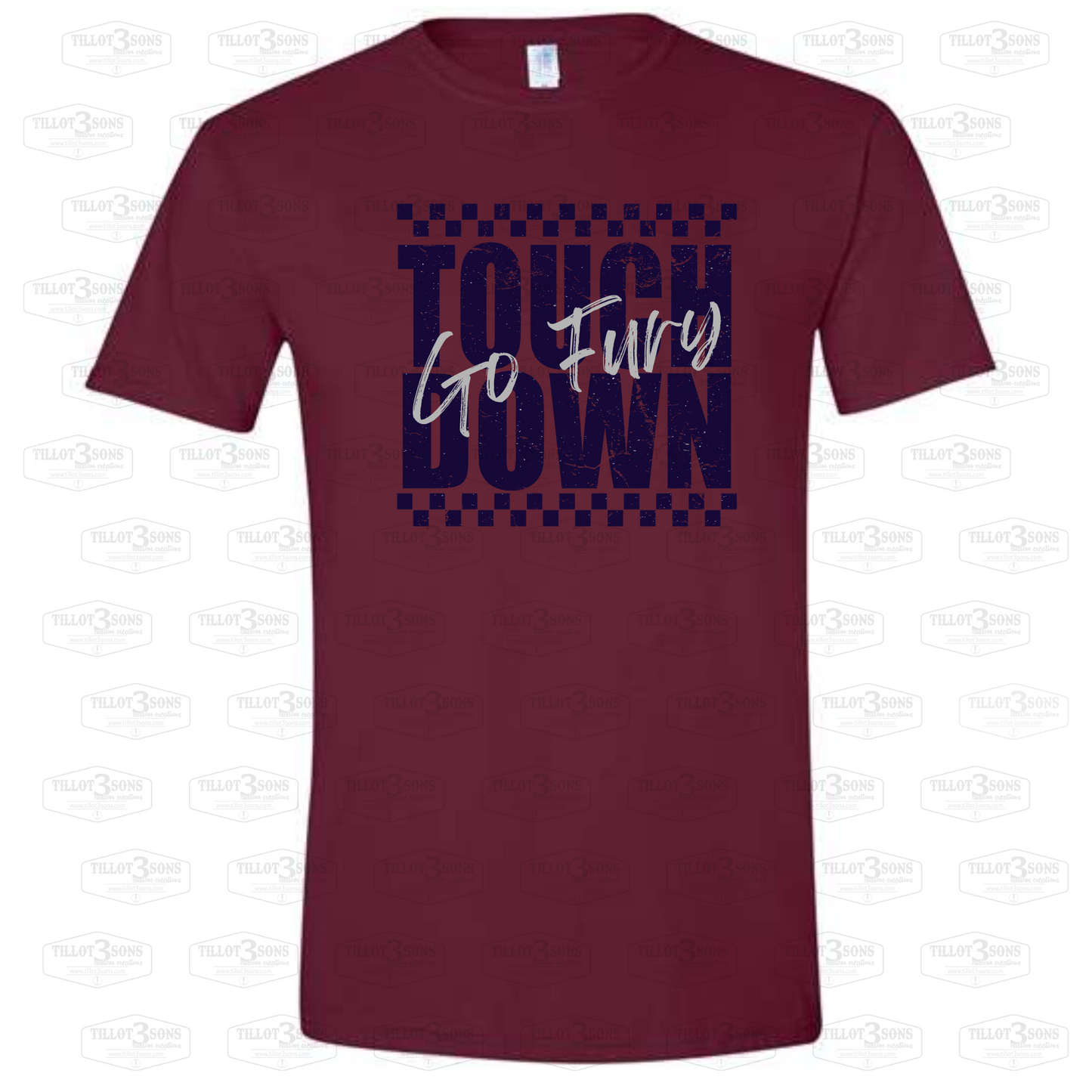 Touchdown - retro design t-shirt