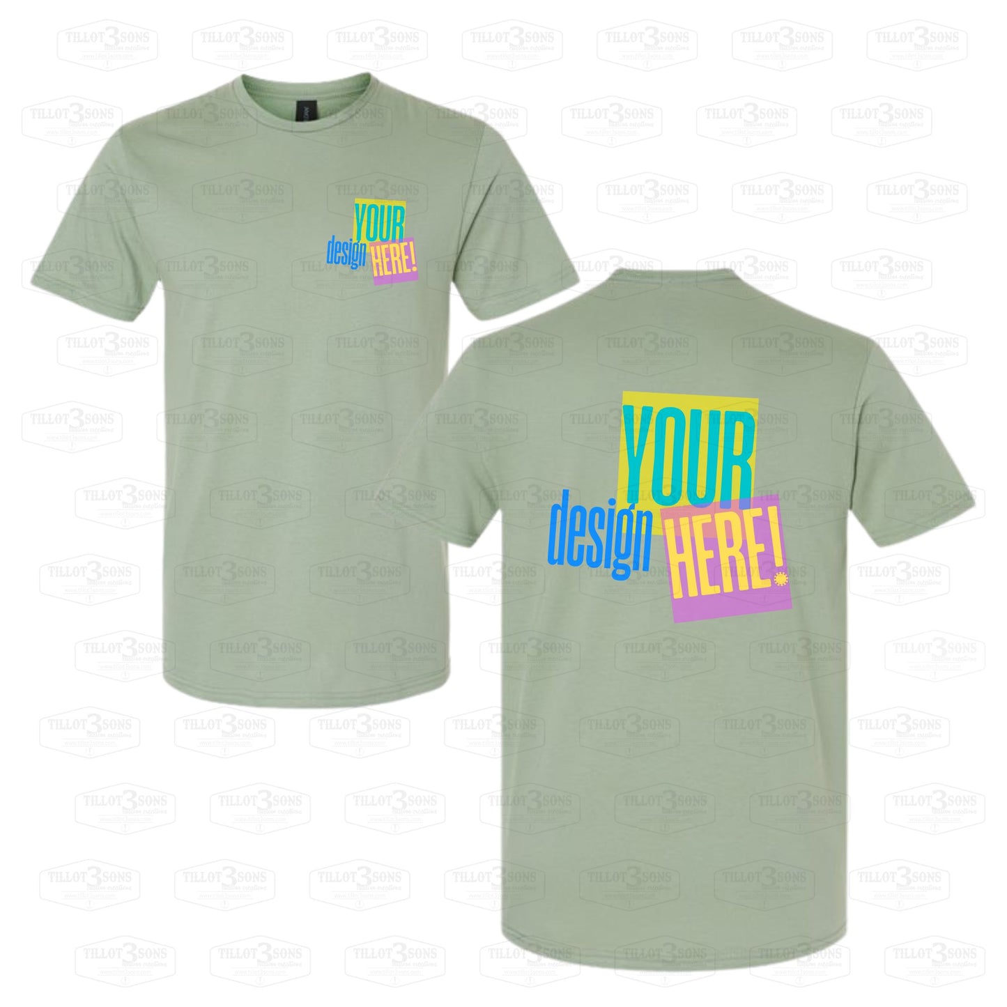 Your Design Here - Customized short sleeve t-shirts