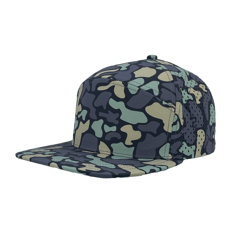 Zapped Osprey Camo hats with optional laser engraved patch
