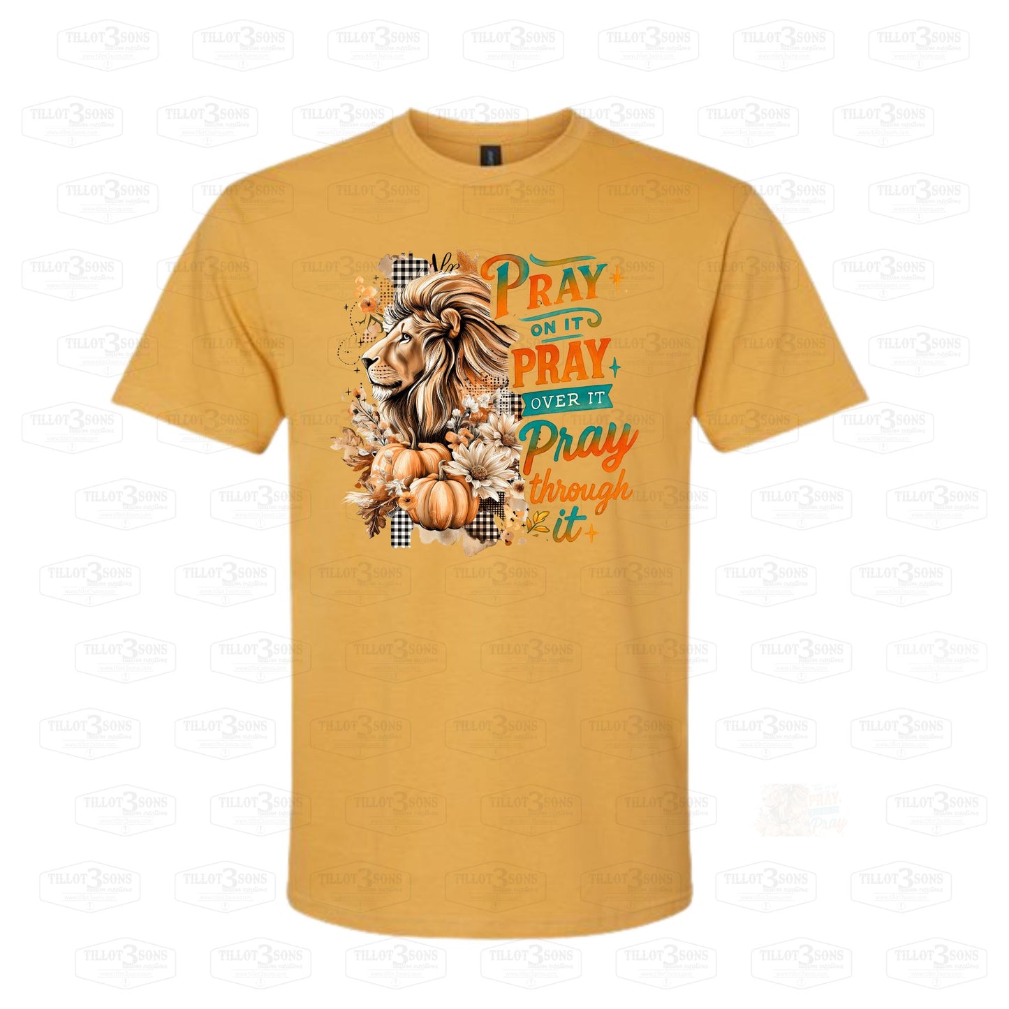 Pray Over It, Pray Through It | graphics t-shirt