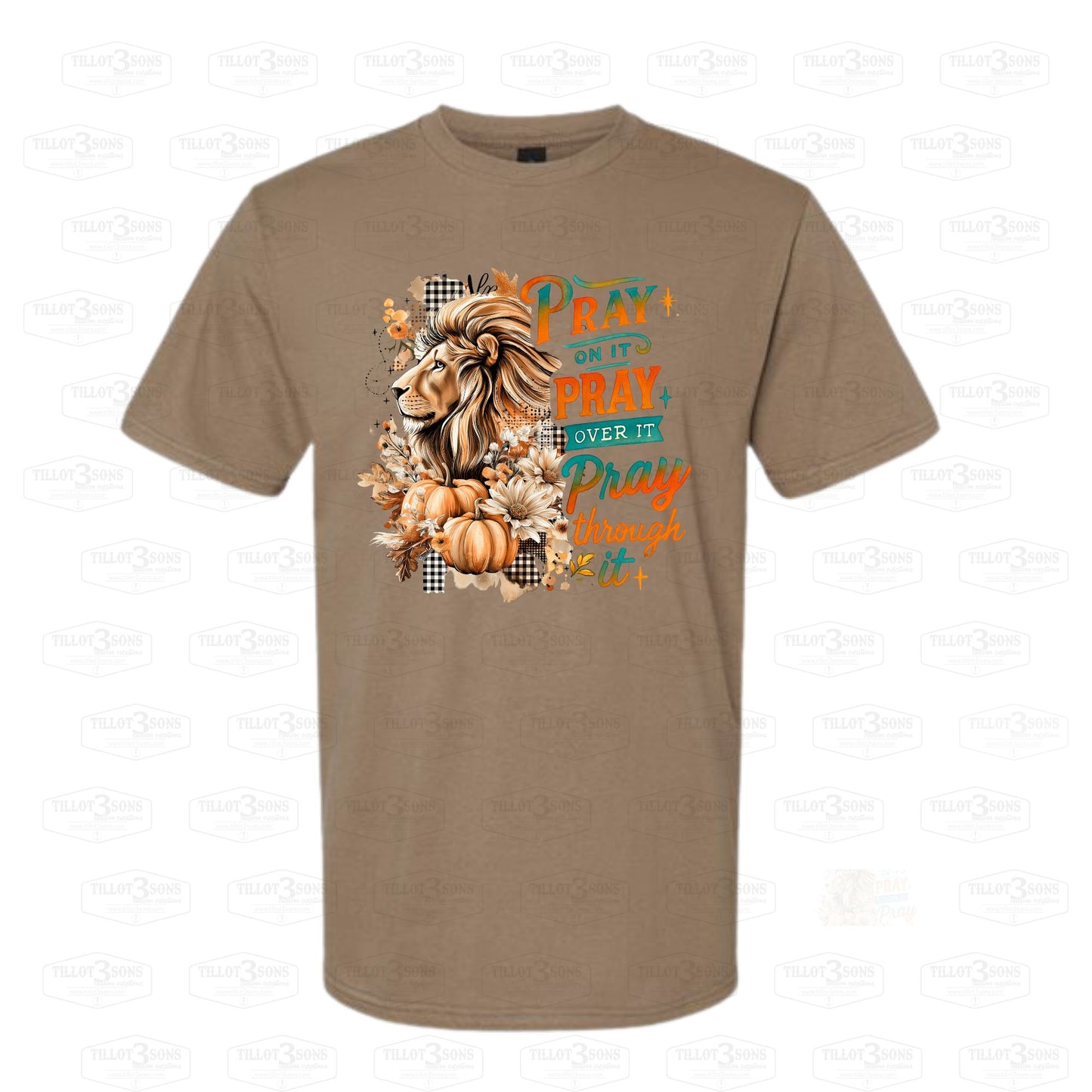Pray Over It, Pray Through It | graphics t-shirt
