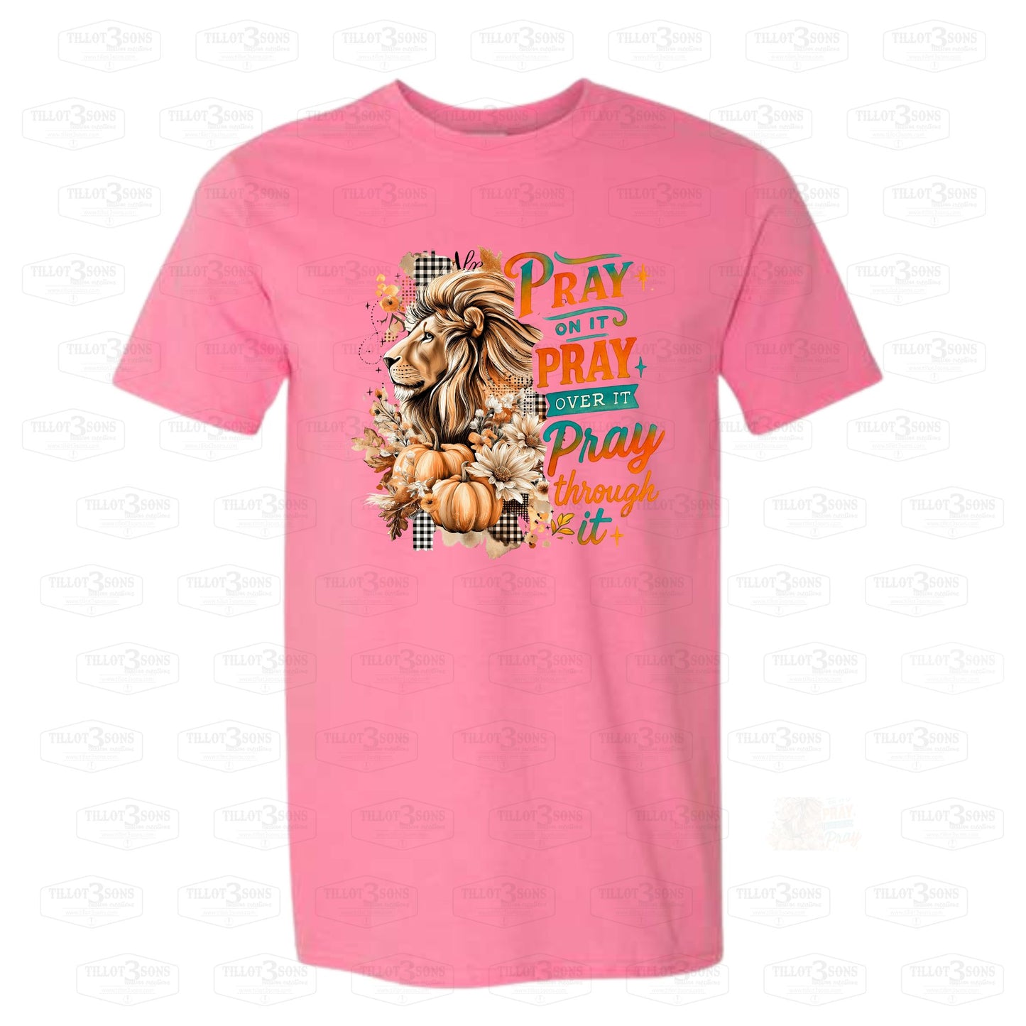 Pray Over It, Pray Through It | graphics t-shirt