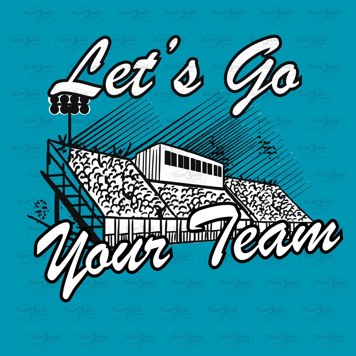 Stadium Hoodies - Go Team!