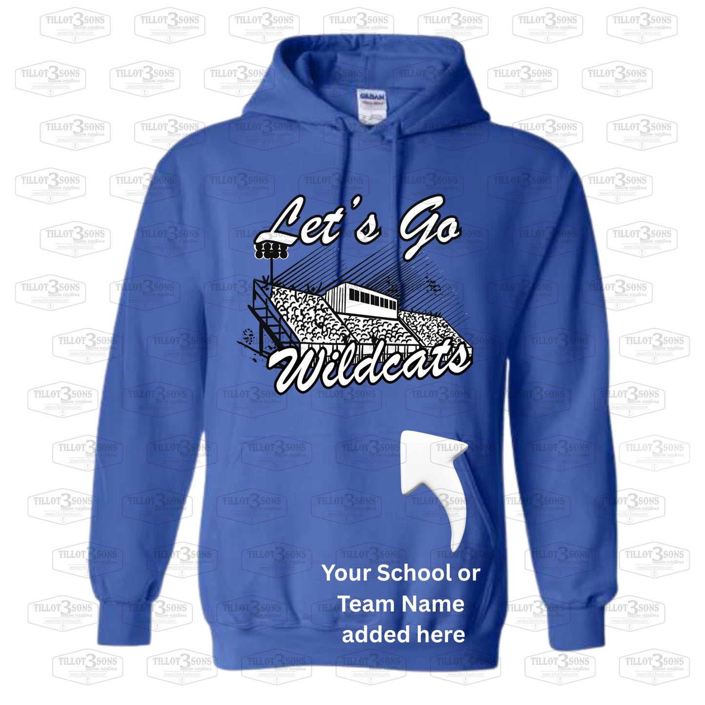 Stadium Hoodies - Go Team!