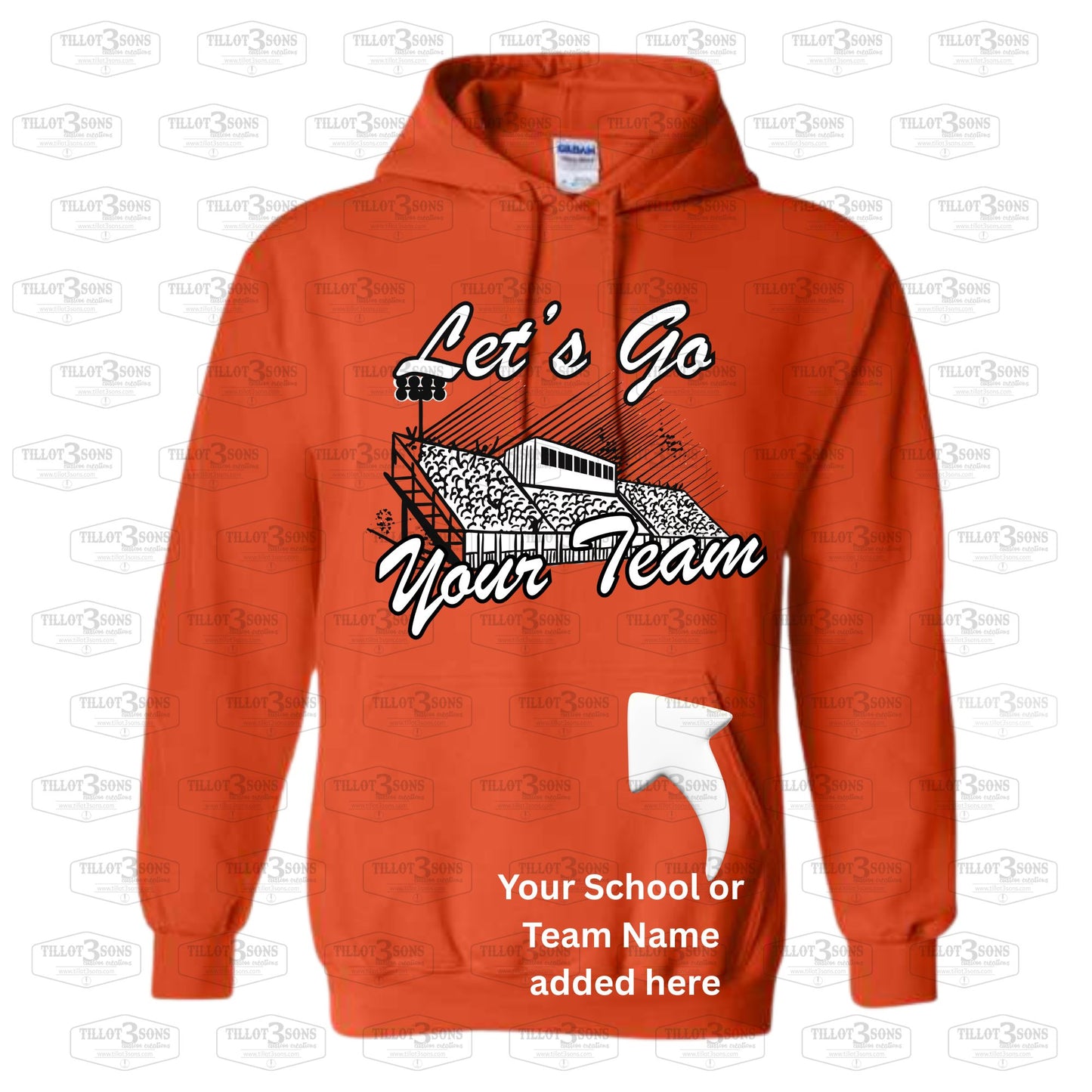 Stadium Hoodies - Go Team!