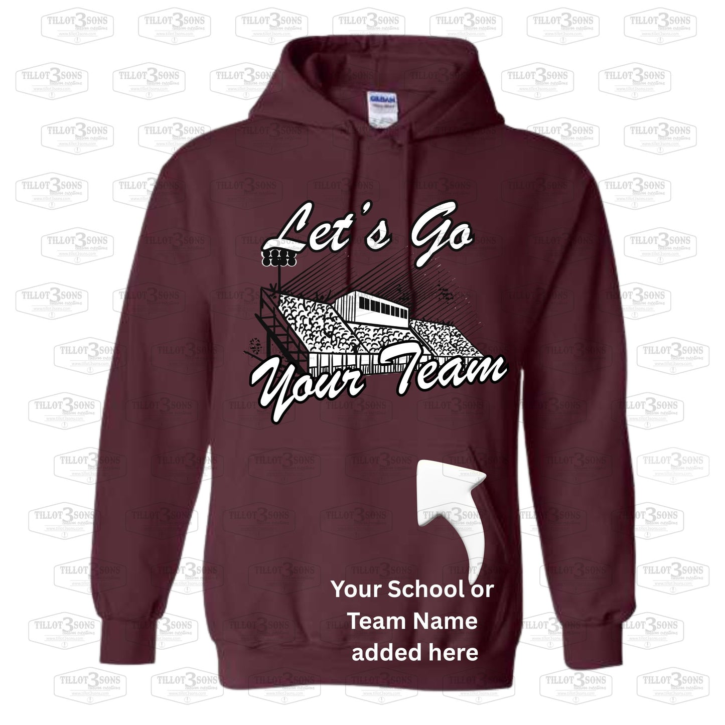 Stadium Hoodies - Go Team!
