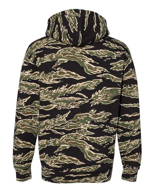 Tiger Camo - Heavyweight Hooded Sweatshirt