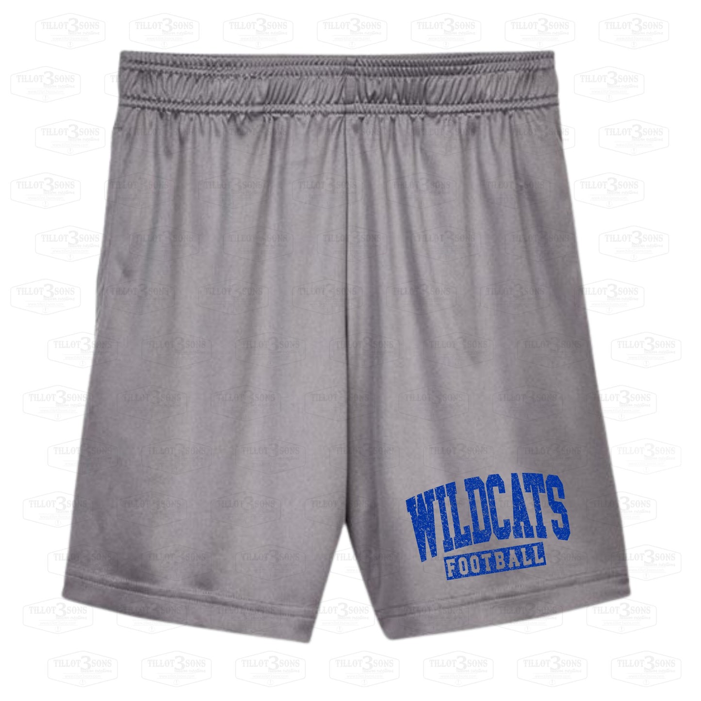 Wildcats Football Performance Shorts - ADULT