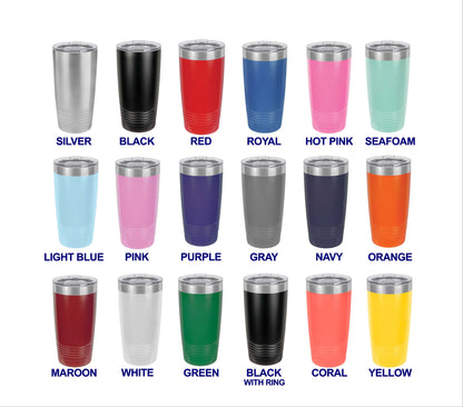 Personalized Laser Engraved Polar Camel 20 oz. Ringneck Vacuum Insulated Tumbler image 2