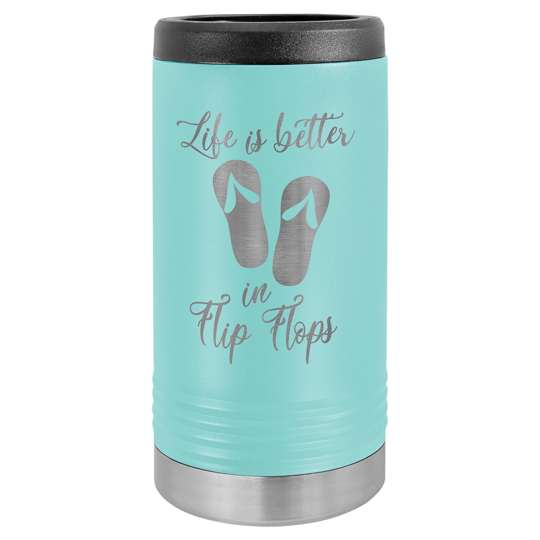 Slim Beverage Holders with Laser Engraved Personalization image 1