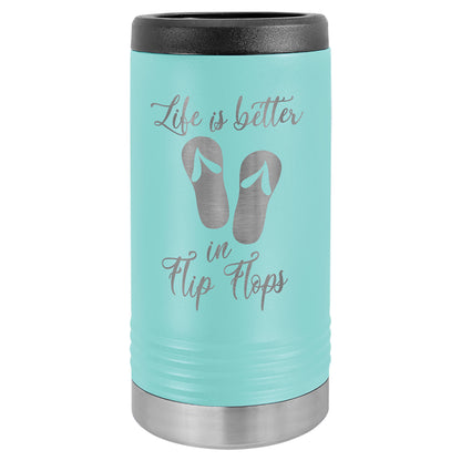 Slim Beverage Holders with Laser Engraved Personalization image 1
