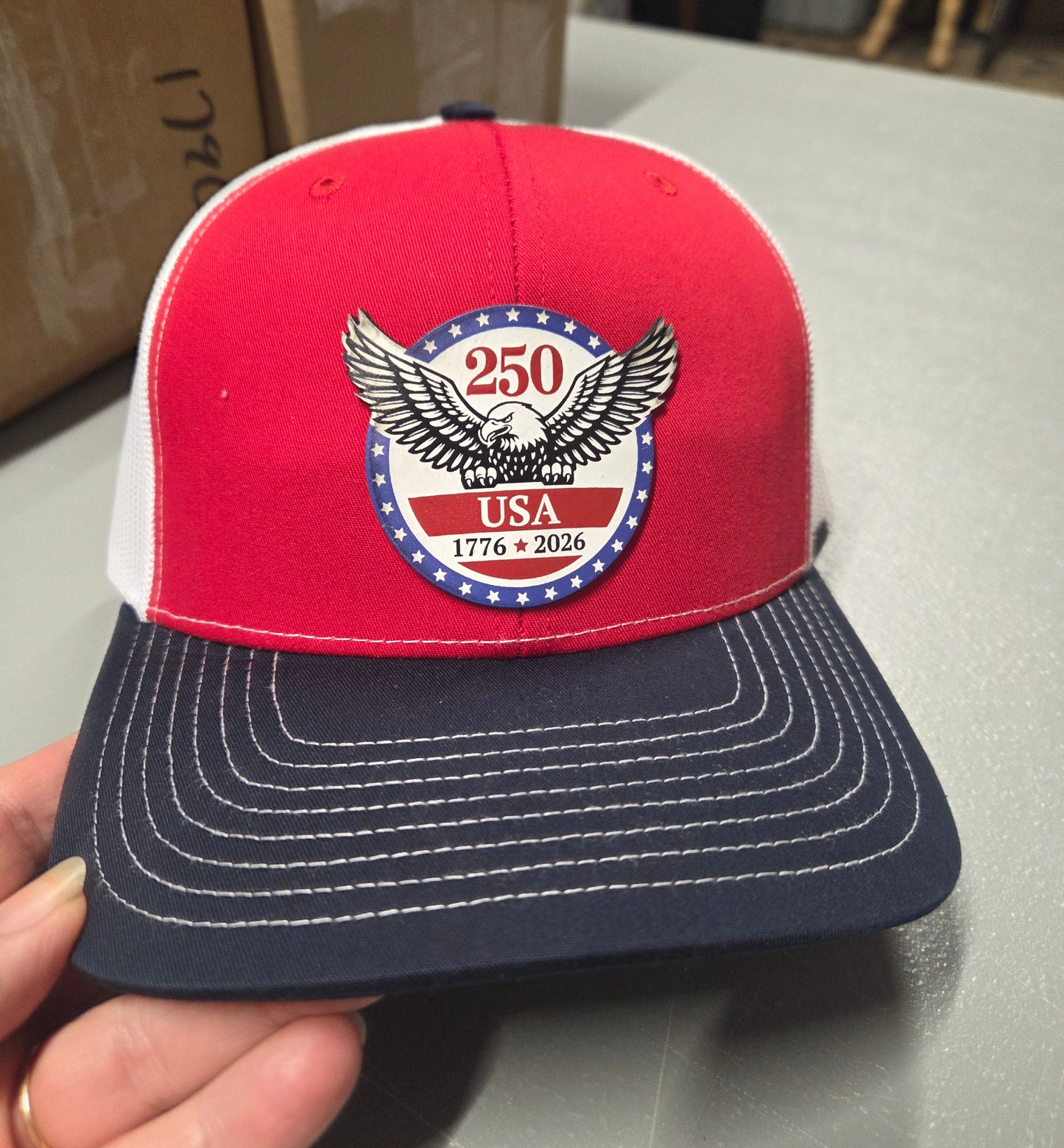 USA Eagle 250 Year Celebration Hat