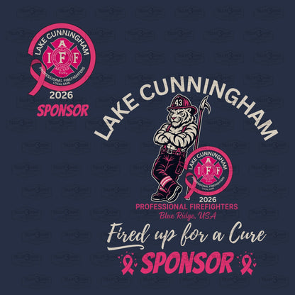 Lake Cunningham Fire Department  - IAFF Breast Cancer Awareness t-shirts 2026