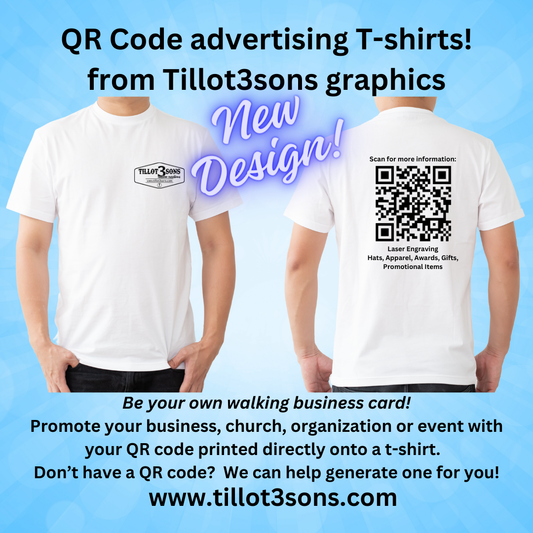 QR Code Promotional Shirts image 0
