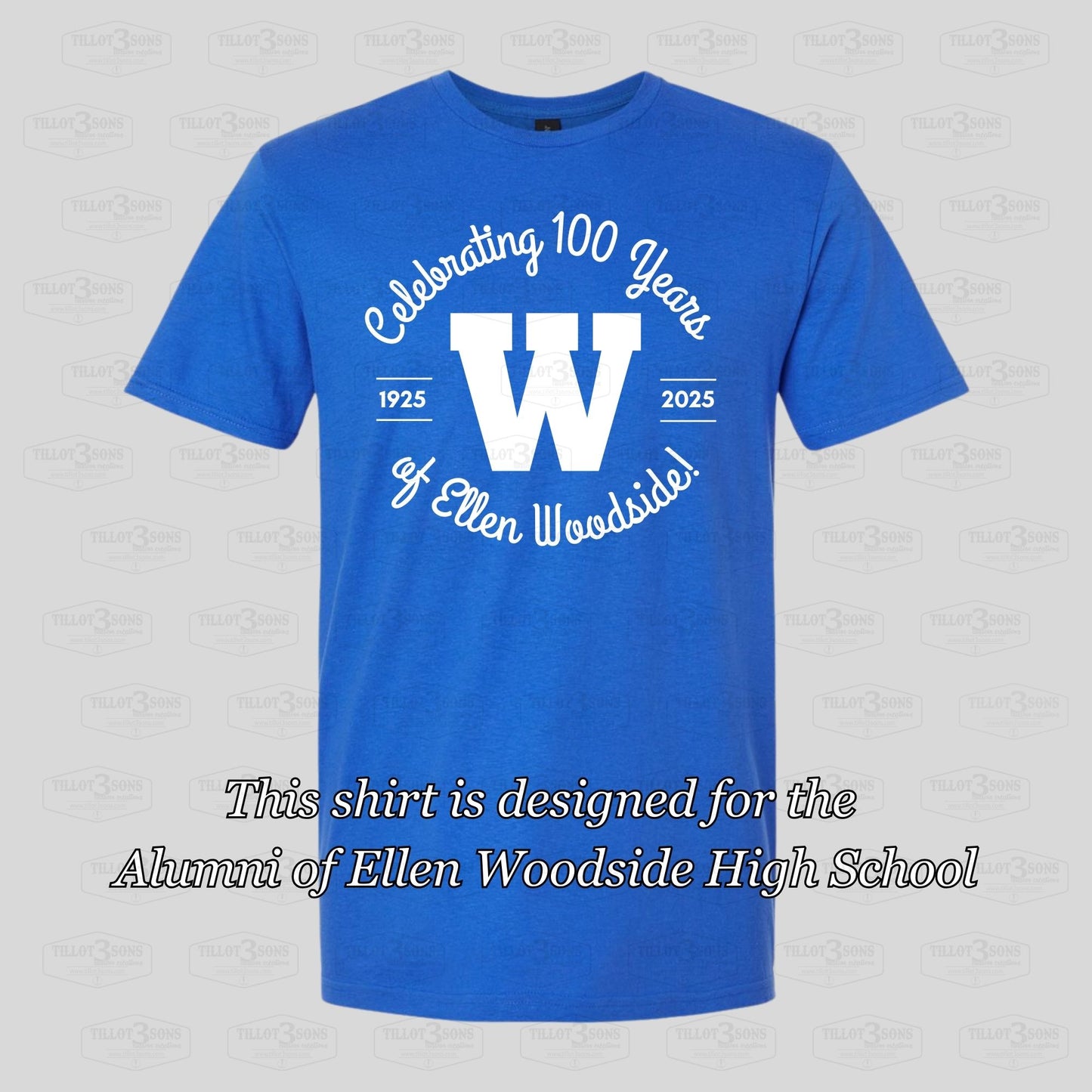 Ellen Woodside Anniversary - High School Alumni T-shirts