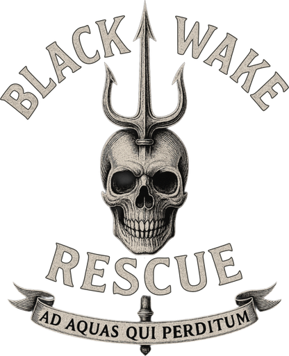 Black Wake Rescue hoodie