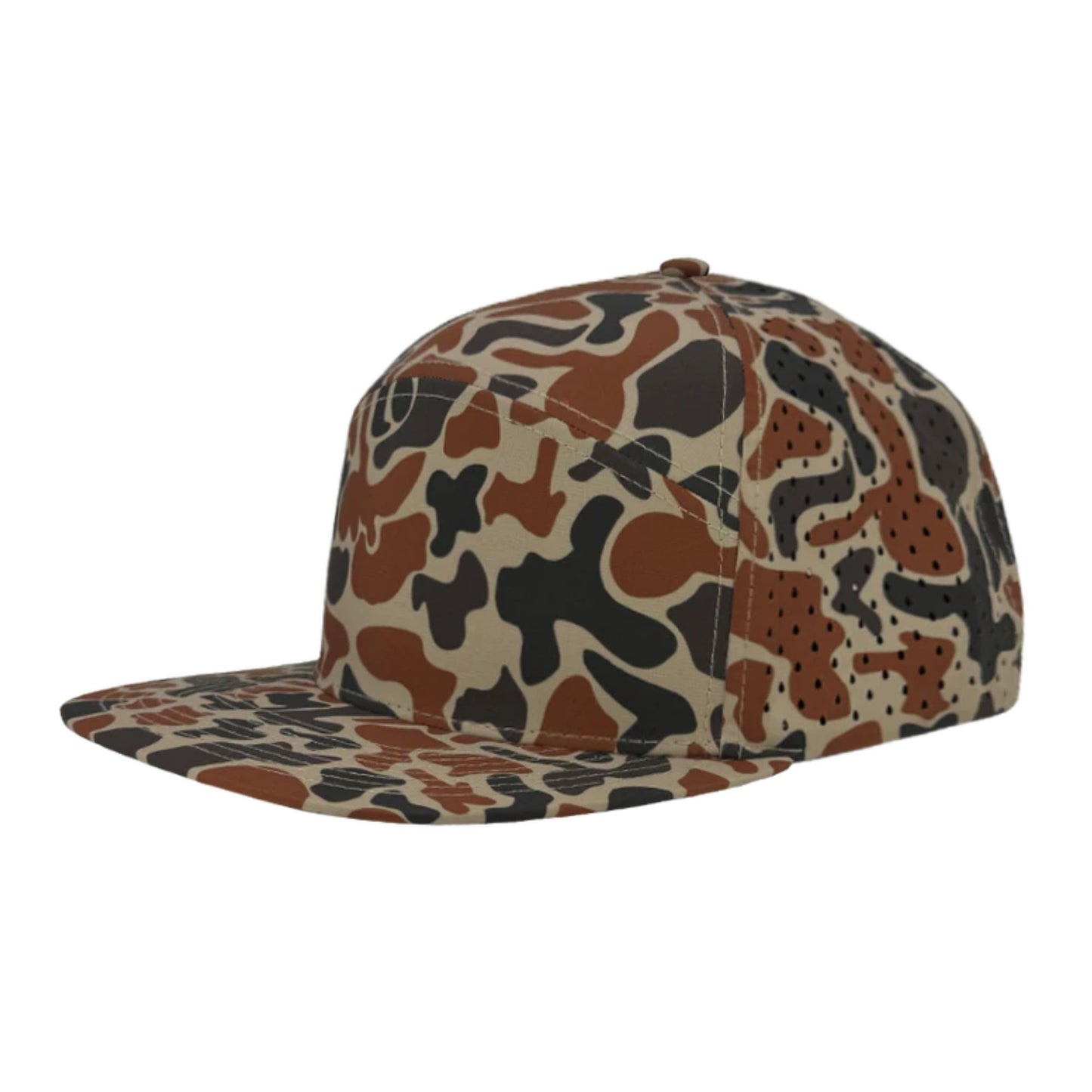 Zapped Osprey Camo hats with optional laser engraved patch