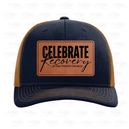 Celebrate Recovery at OPC - Richardson hat with laser engraved patch
