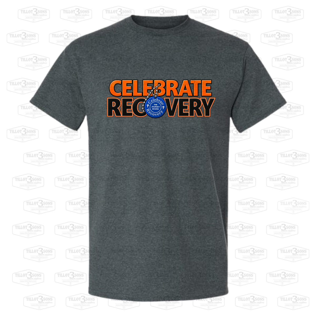 Celebrate Recovery with Blue Chip | T-shirt