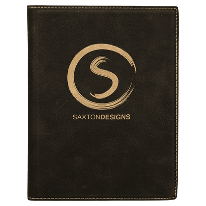 Personalize Leatherette Portfolio - 7x9