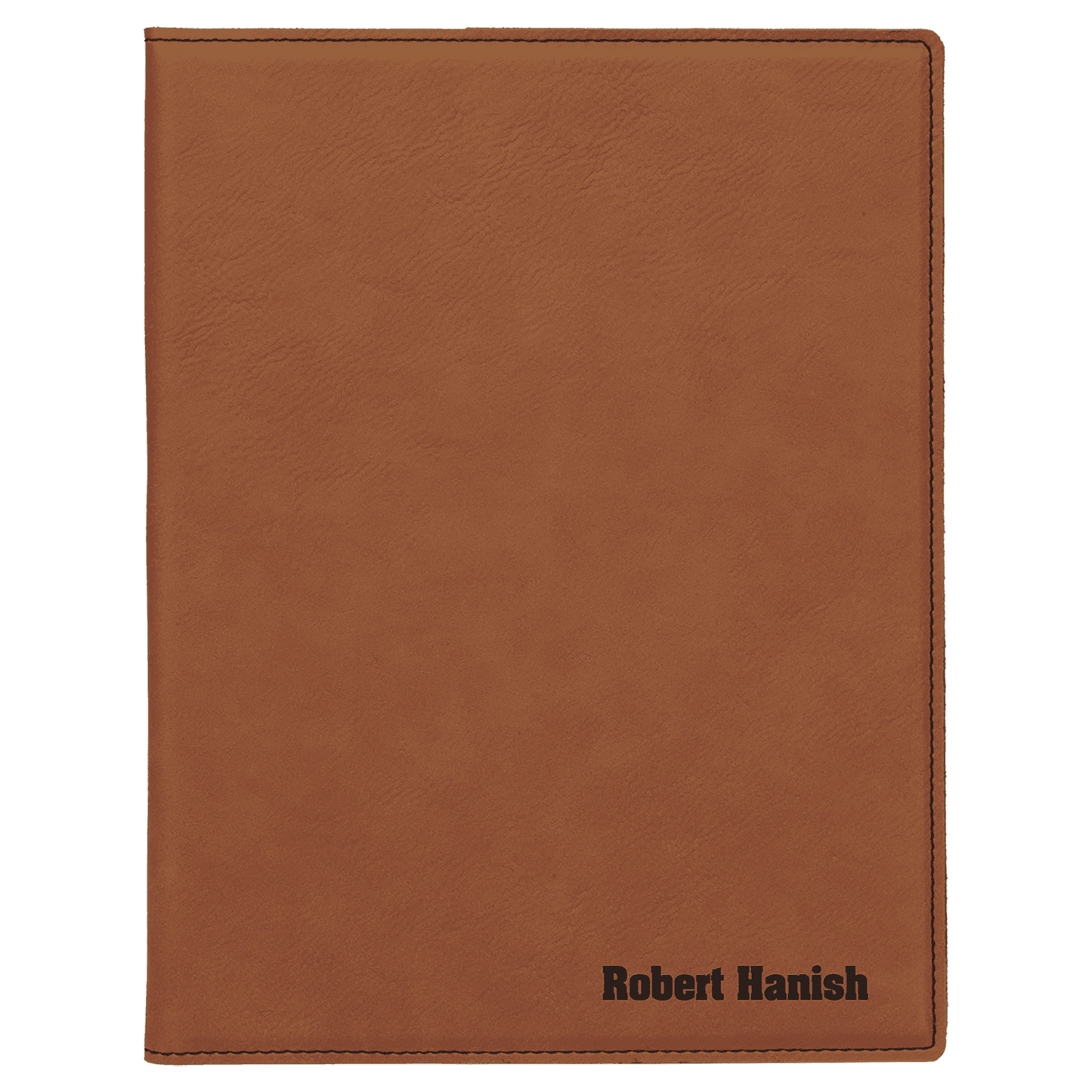 Personalize Leatherette Portfolio - 7x9