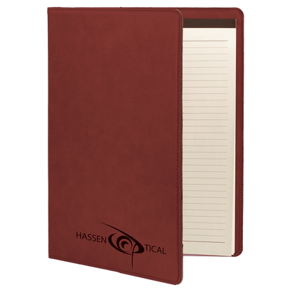 Personalize Leatherette Portfolio - 7x9