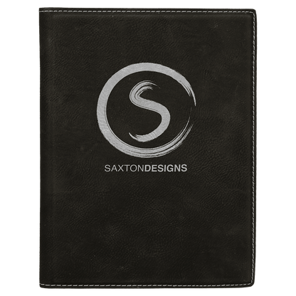 Personalize Leatherette Portfolio - 7x9