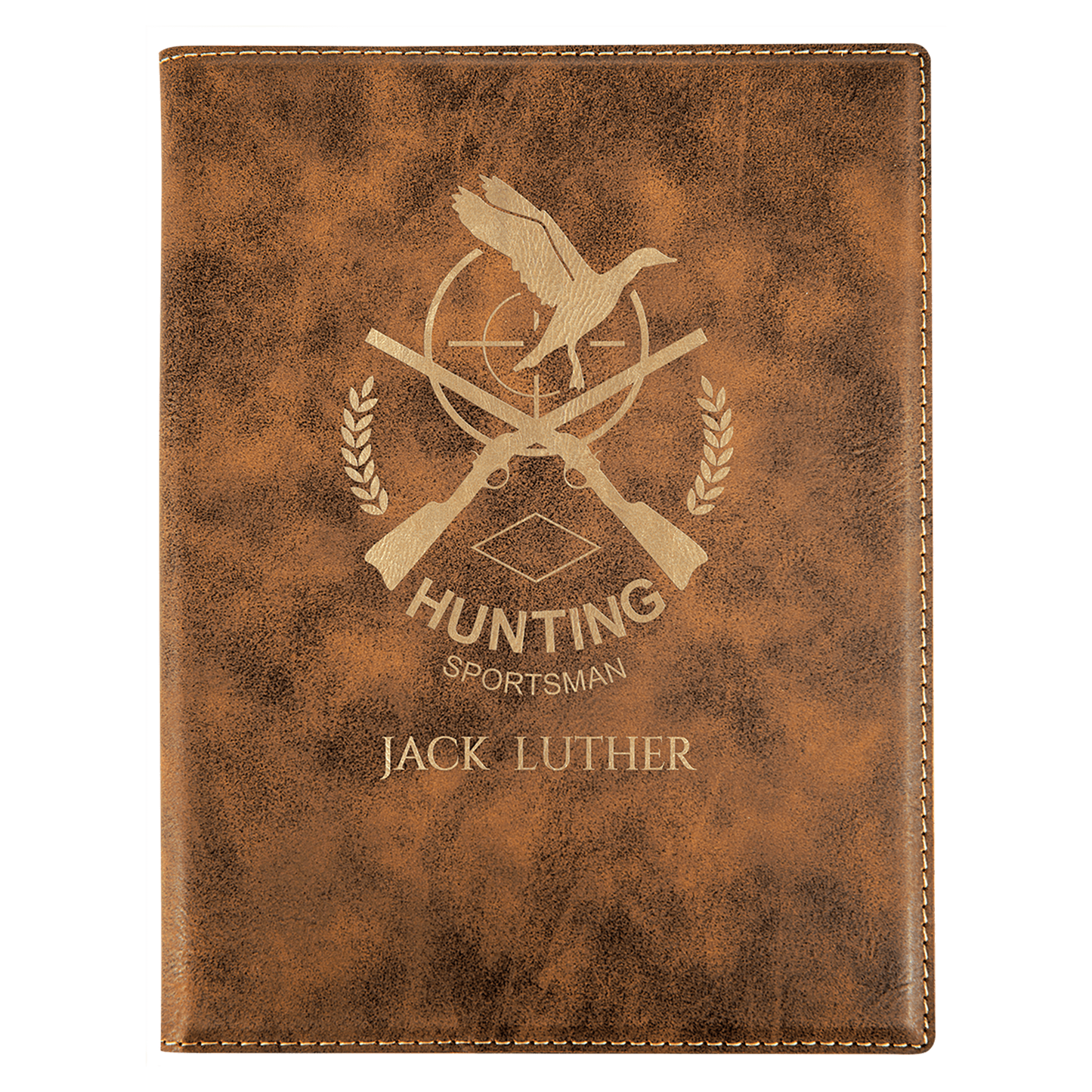 Personalize Leatherette Portfolio - 7x9