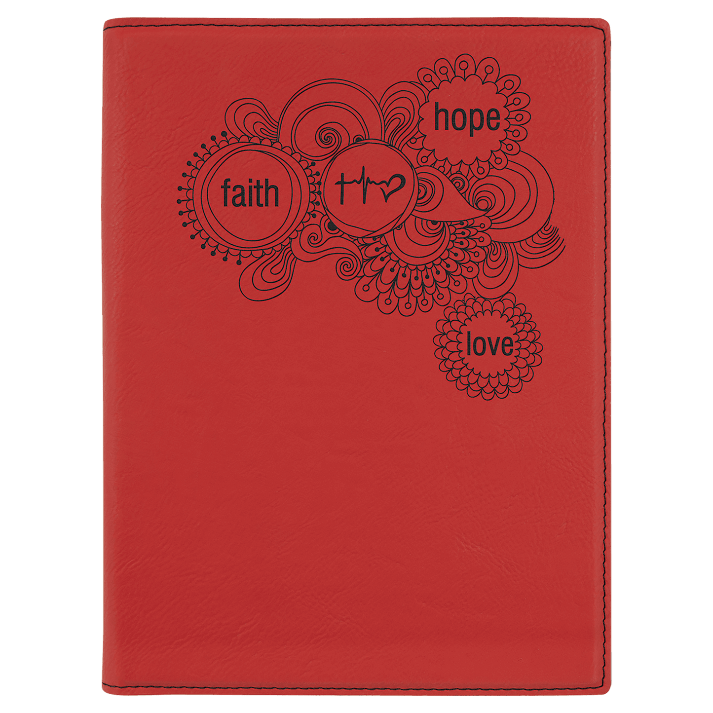 Personalize Leatherette Portfolio - 7x9