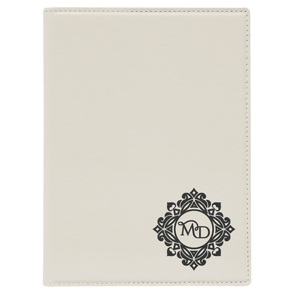 Personalize Leatherette Portfolio - 7x9