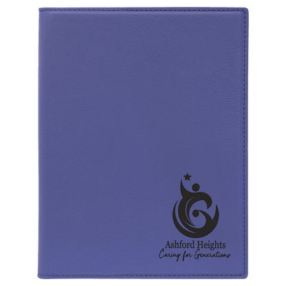 Personalize Leatherette Portfolio - 7x9