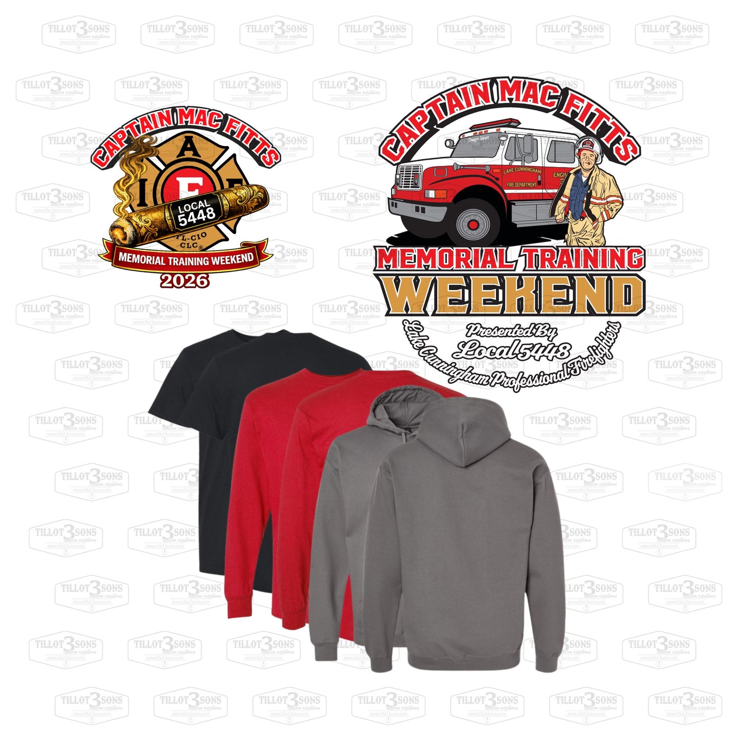 Captain Mac Fitts Memorial Training Weekend 2026 | Shirts and Hoodies