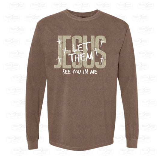 Jesus Let Them See You In Me | graphics t-shirt