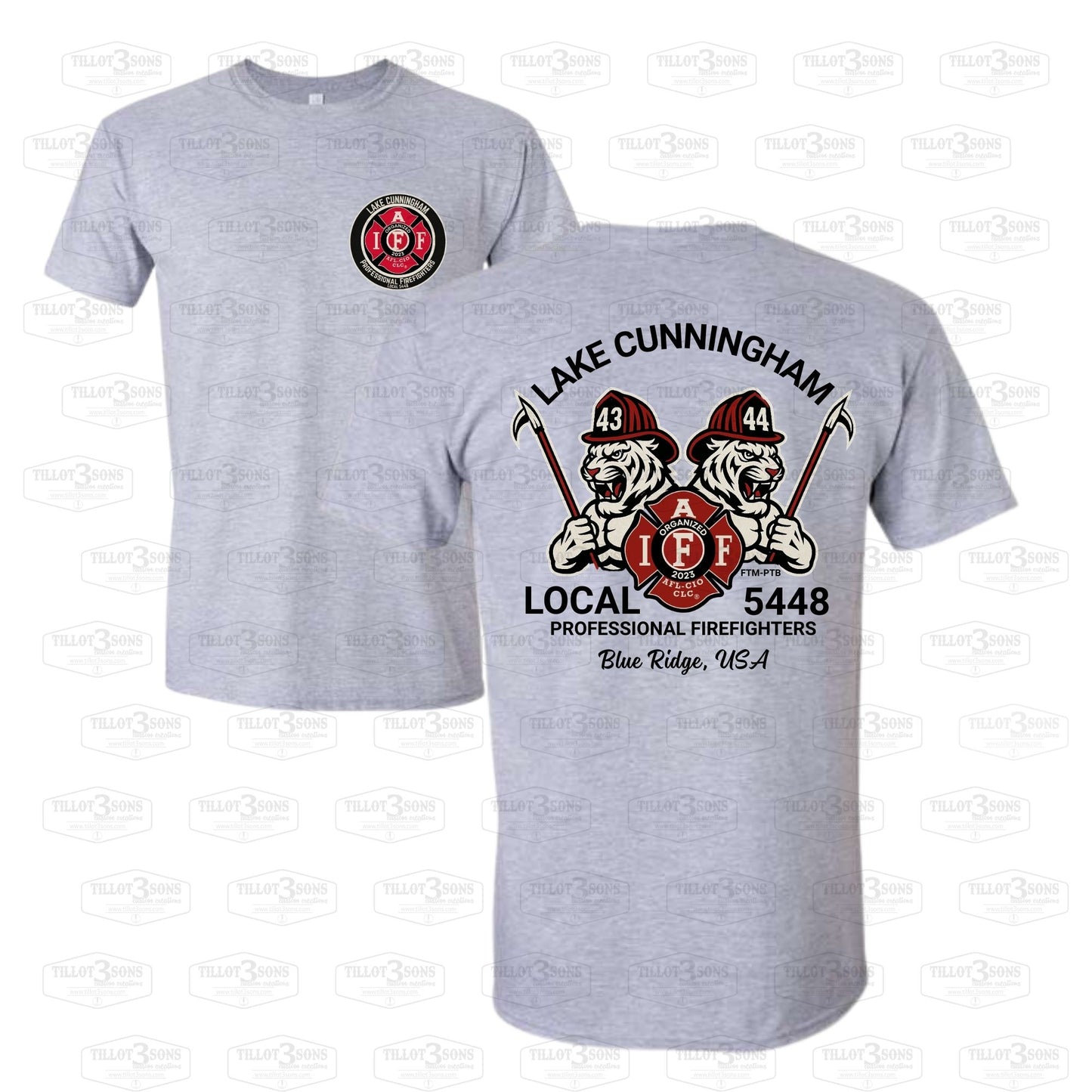 Lake Cunningham Fire Department  - IAFF shirts