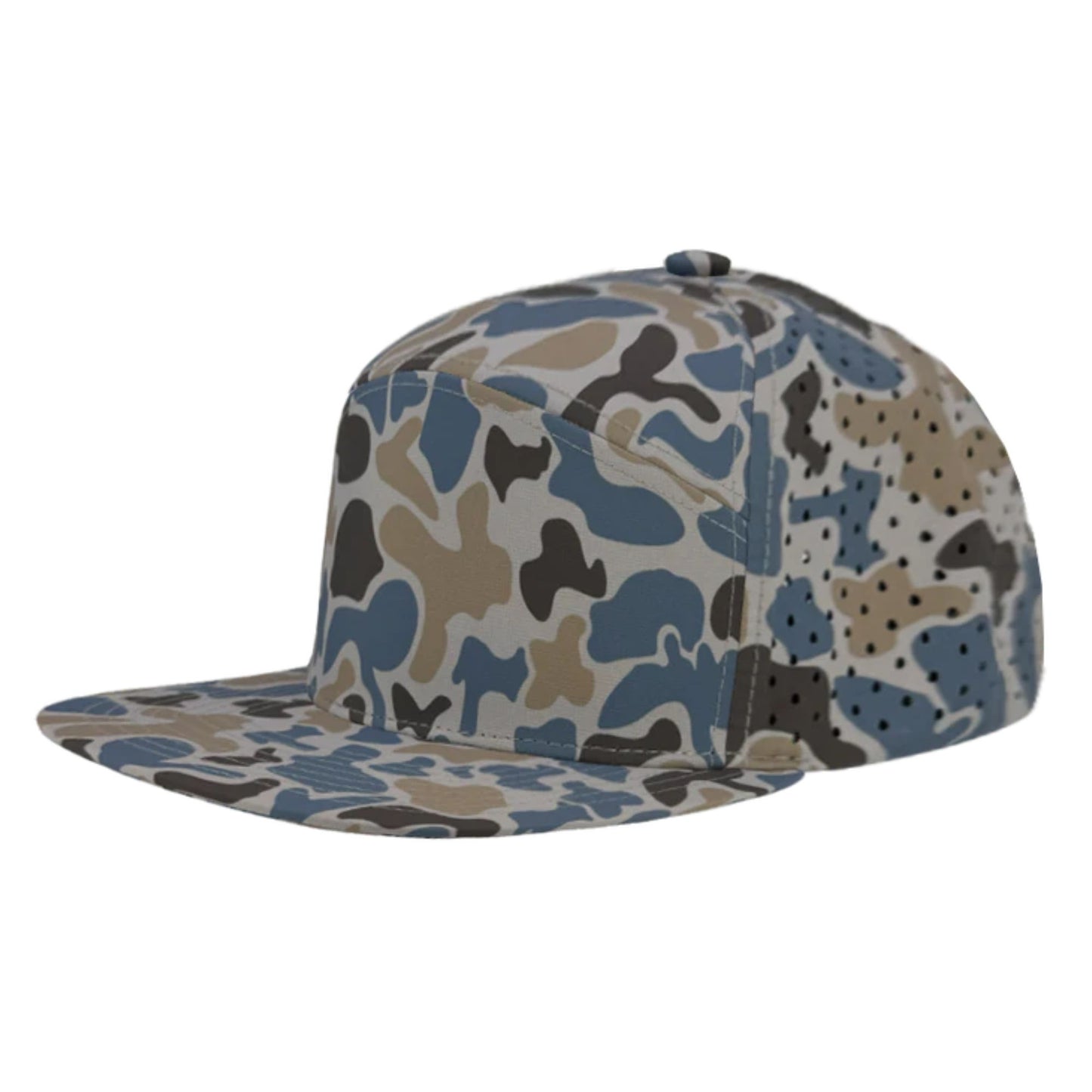 Zapped Osprey Camo hats with optional laser engraved patch