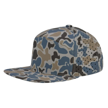Zapped Osprey Camo hats with optional laser engraved patch
