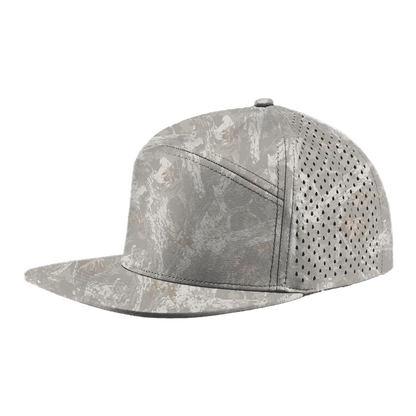 Zapped Osprey Camo hats with optional laser engraved patch