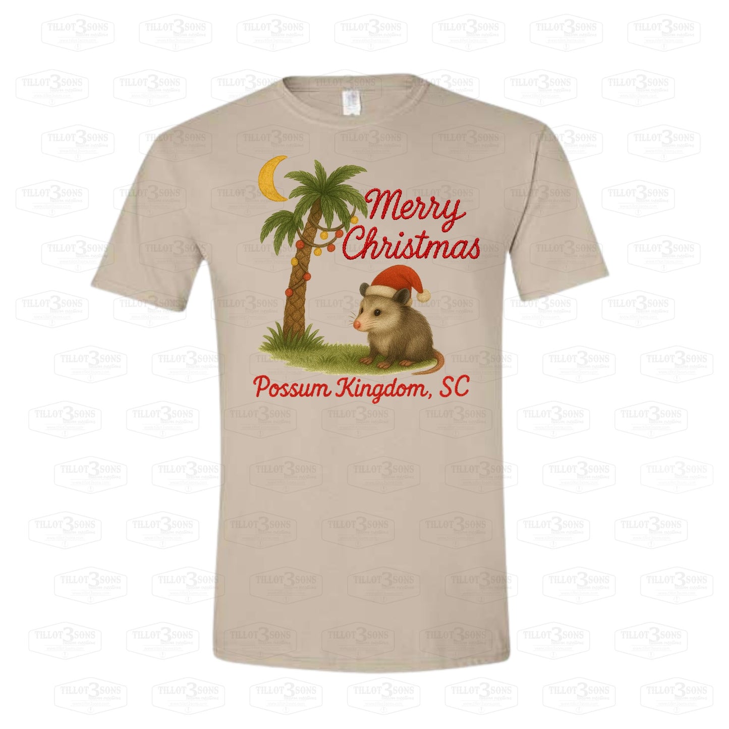 Merry Christmas from Possum Kingdom | graphics t-shirt